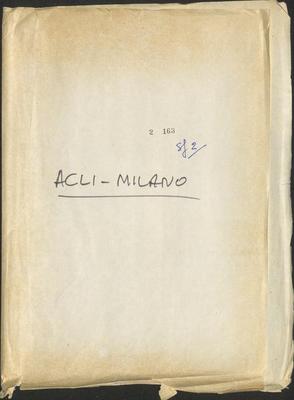 "ACLI - Milano"