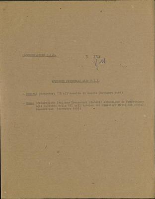 "Appoggio padronale alla UIL"